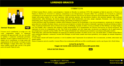 Desktop Screenshot of lorenzobracco.it